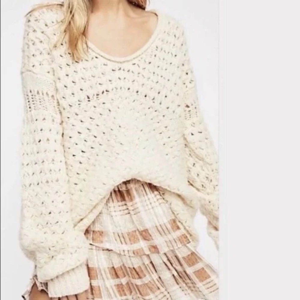 Free People, Crashing Waves Sweater, S